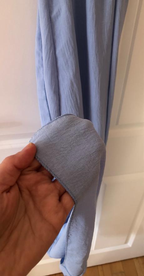 Bledomodré spoločenské šaty, s/m, s