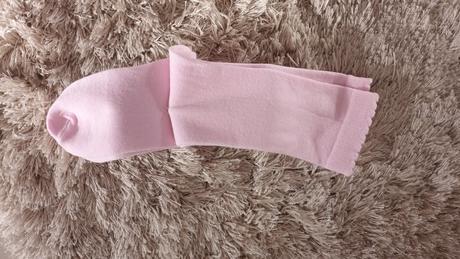 Kvalitné ružové podkolienky, 35