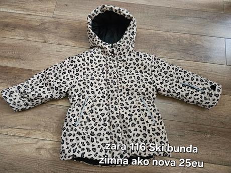 Zara zimna/lyziarska bunda, zara,116