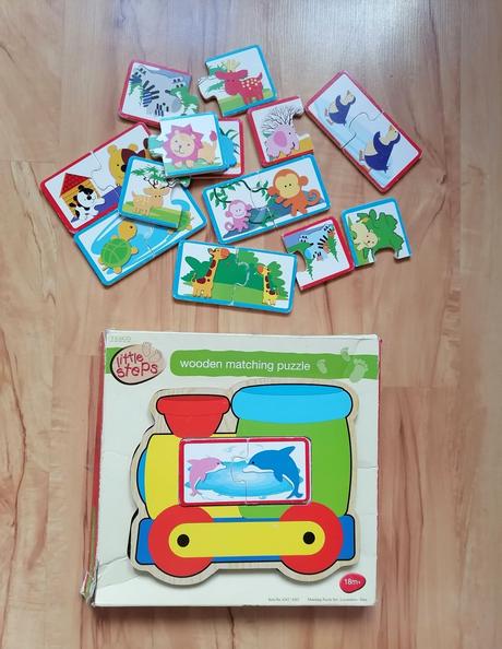 Drevená skladačka,