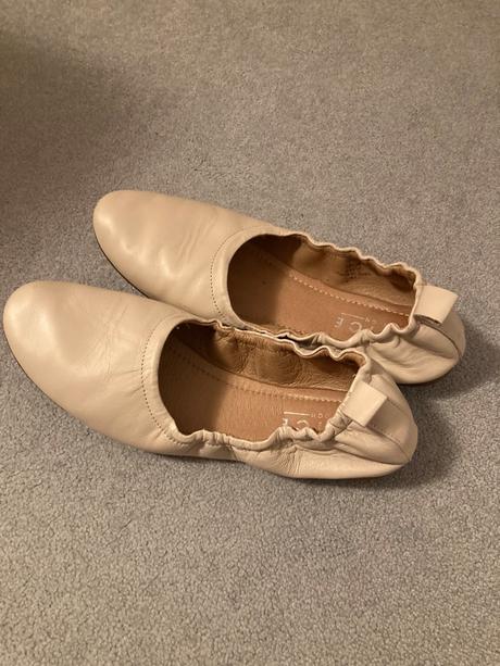 Office london ružové baleríny 41 / 40 balerínky, 41