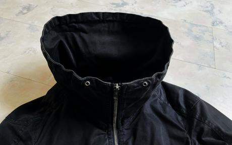 Štýlová bunda do pásu, xs