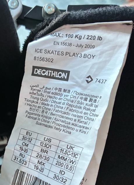 Korčule na ľad, 30