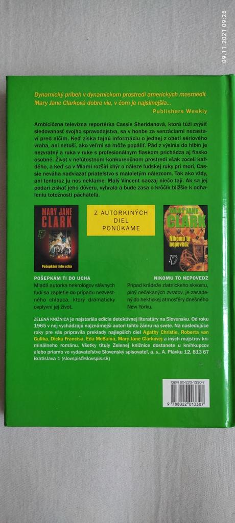 Nikto sa nič nedozvie - detektívka, 