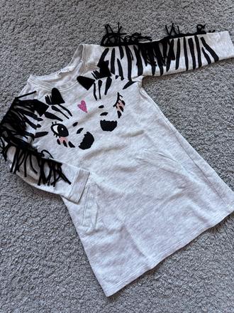 Mikina predĺžená h&m 98/104, h&m,98