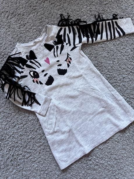 Mikina predĺžená h&m 98/104, h&m,98