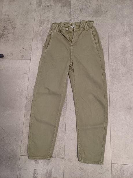 Zelené nohavice zara, zara,34