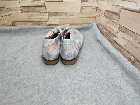 Rieker 40 - dámske kvetinové poltopánky, rieker,40