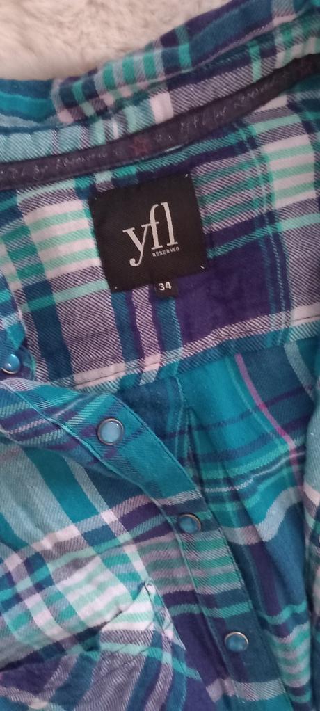 Košeľa flanelka, 34