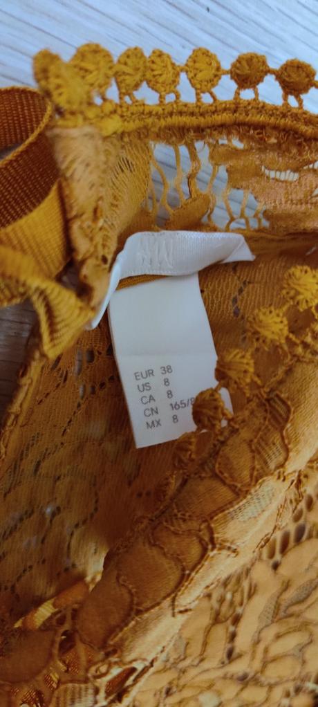 Cipkovane saty, h&m,m