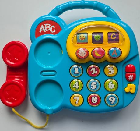 Telefon hudobná hračka, 