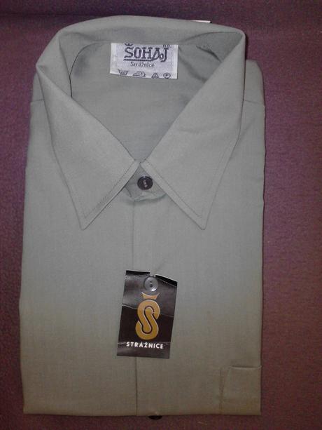 Nenosená pánska retro košeľa, 38