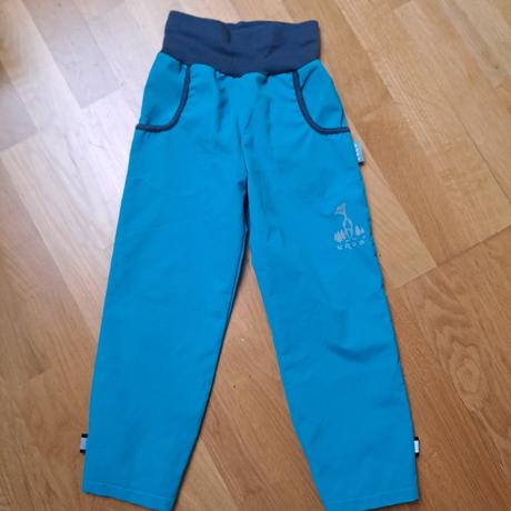 Softshellové nohavice tenké 116/122, unuo,116