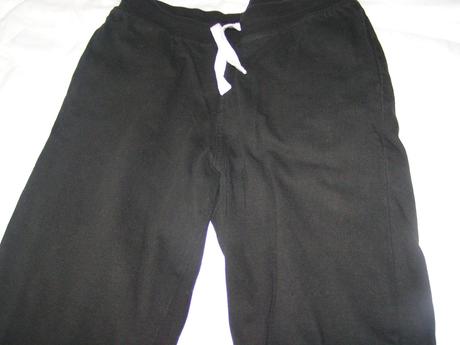 Tenké bavlnené tepláky, h&m,134