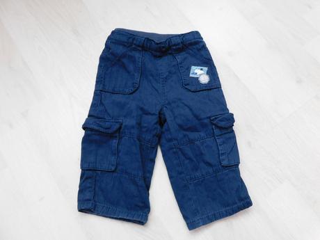 Podšité nohavice č.74-80, tu,74