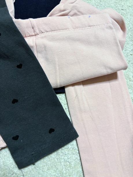 5ks zateplené legíny, h&m,134