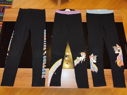 3 x legíny h&m, h&m,128