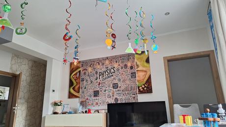 Párty set fyzika 12 rokov,