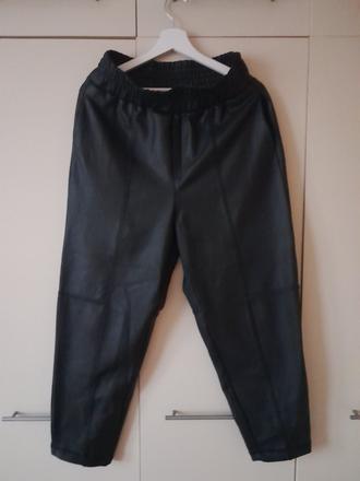 Koženkové nohavice zara, zara,m