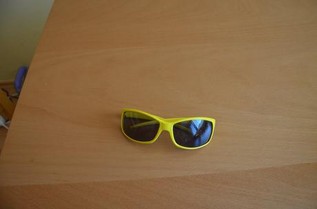 Slnečné okuliare žlté, 