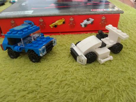 Stavebnica - závodné autá, 