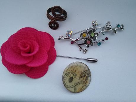 Bižutéria- brošňa a iné, 