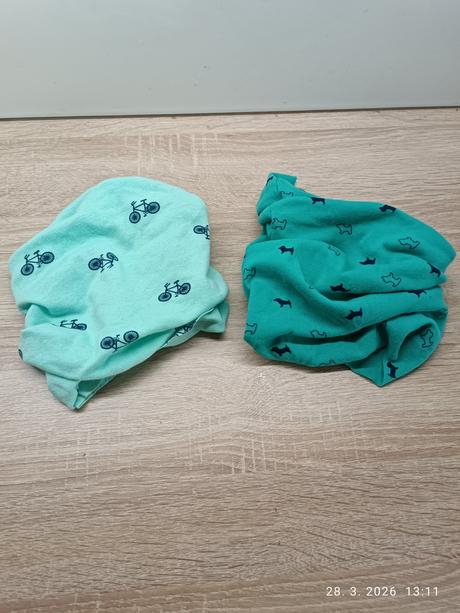 Nákrčníky + čiapka, 134