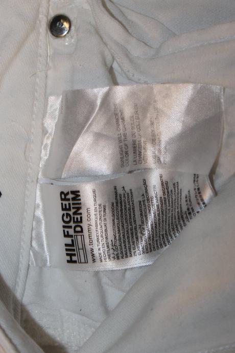 Dámske biele rifle tommy hilfiger v. 29/32, tommy hilfiger,m