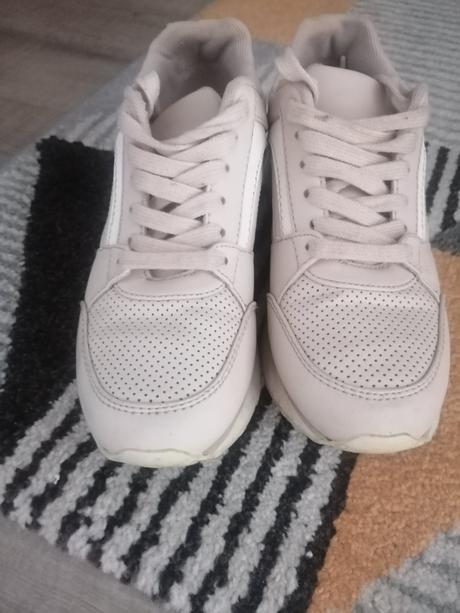 Krémové tenisky, 36