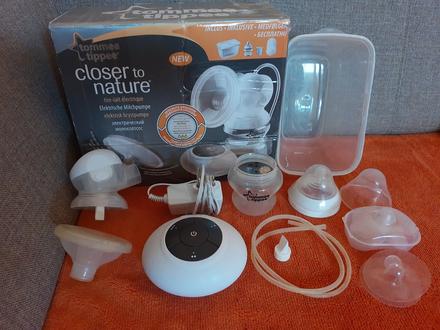 Elektrická odsávačka mlieka, tommee tippee