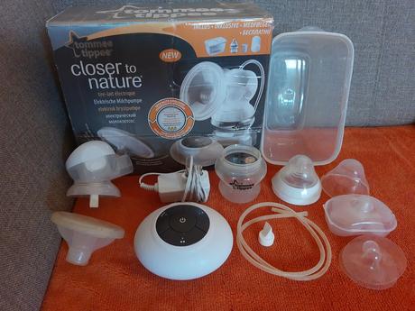 Elektrická odsávačka mlieka, tommee tippee