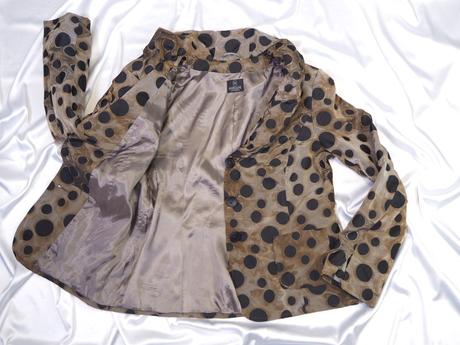 Luxusný elegantné sako madeleine, 40