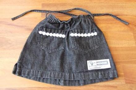 Riflová suknička 2 roky, 80