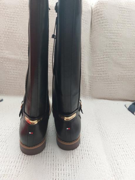 Tommy hilfiger čižmy kožené, tommy hilfiger,36