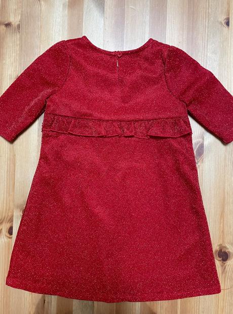 Trblietavé vianočné šaty little kids, 104