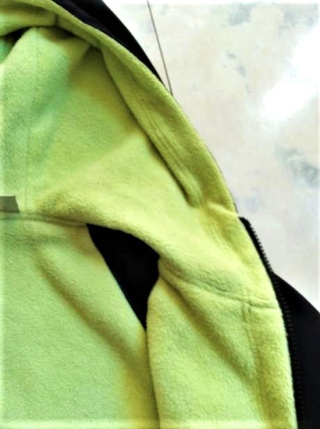 Bunda zateplená flisom, l