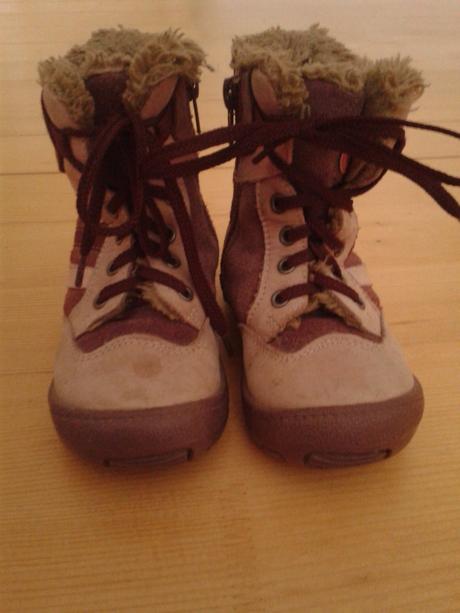 Kožené ružové zimné topánky protetika, protetika,24