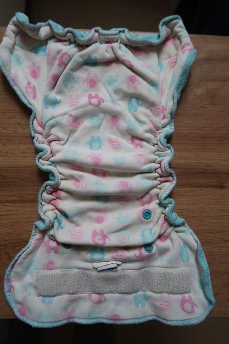 Kalhotová plena velur slon, majab