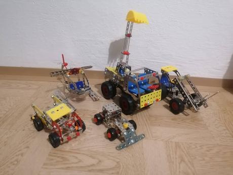 Mercur stavebnicové auta, 