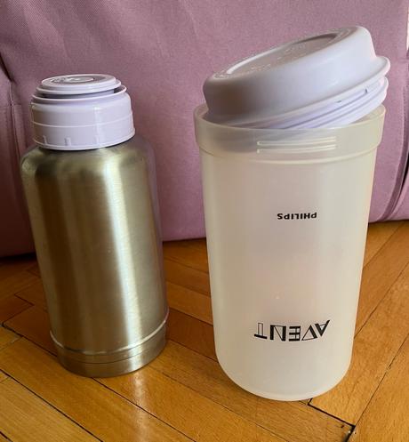 Cestovná ohrievačka fliaš a jedla avent, avent