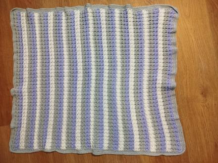 Pletená deka,