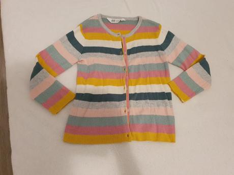 Pestrofarebný svetrík, h&m,122
