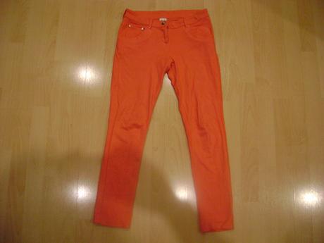 Lososovo ruzove nohavice, 158