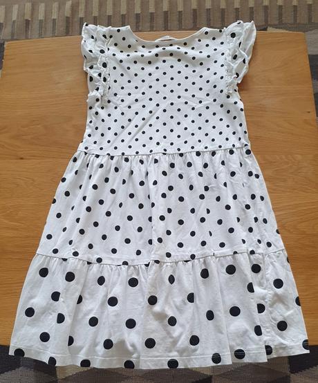 Predám bavlnené šaty hm, h&m,134