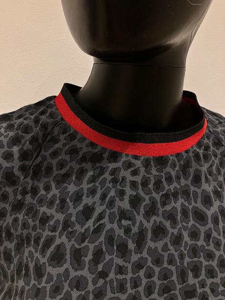 Dámske tričko s leopardím vzorom veľk.38, c&a,m