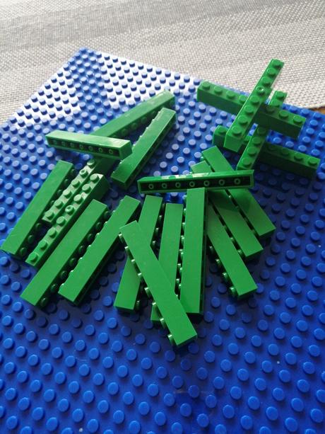 20ks stavebné kocky 1x8,