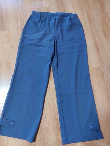 Nohavice modré, bonprix,44