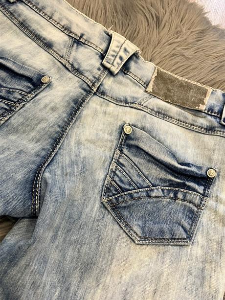 Dievčenské rifľové šortky, 158