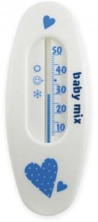 Babymix teplomer do kúpeľa biely, 
