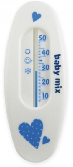 Babymix teplomer do kúpeľa biely,